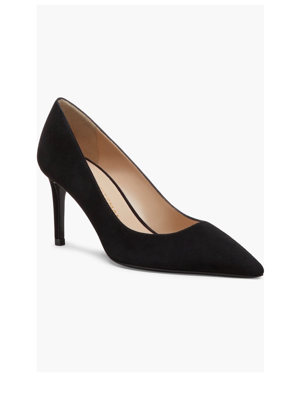 New Stuart Weitzman Power 75 Pointed Toe Pump